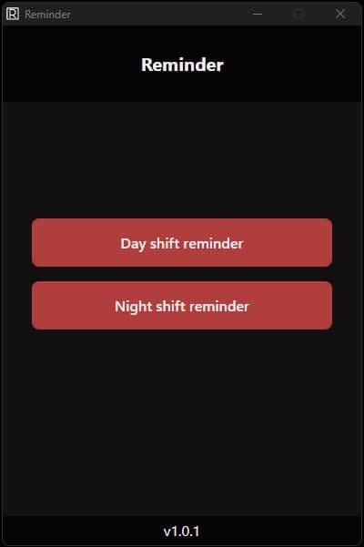 Reminder preview